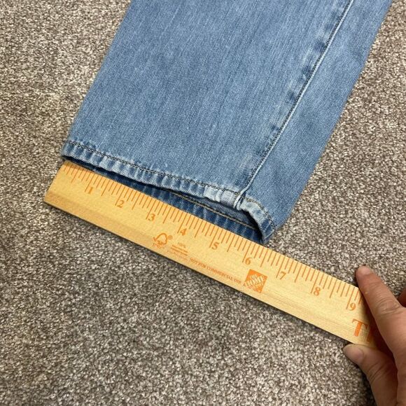 J.crew Women's Drawstring Waist Jeans Size 29 cotton blue medium wash denim - Picture 4 of 12